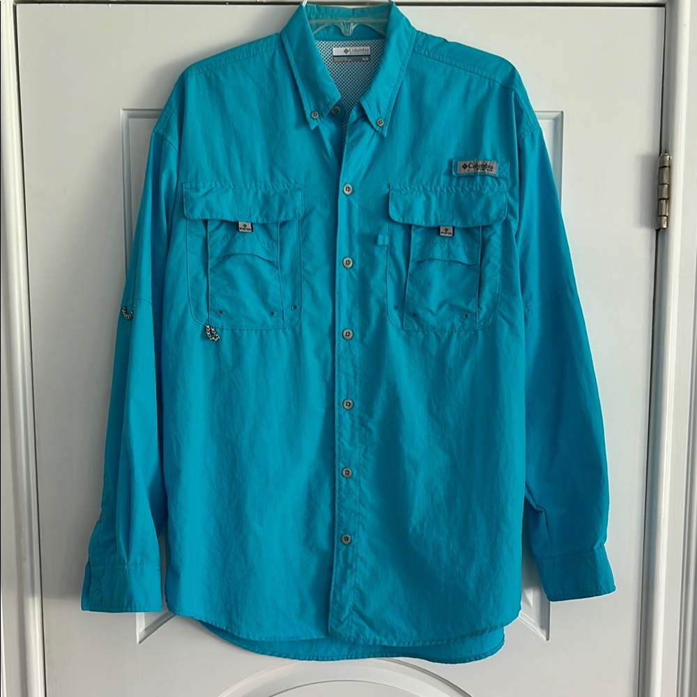 Columbia PFG Omni-Shade Performance Shirt EUC